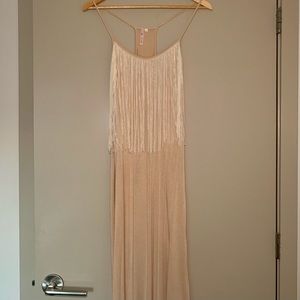 Unique Fringe Maxi Dress